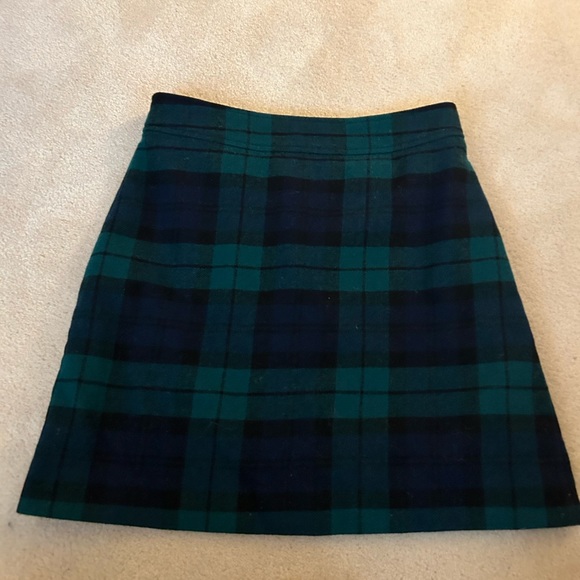 J Crew wool plaid skirt - Picture 4 of 4